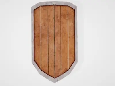 simple sheild  Free 3D model
