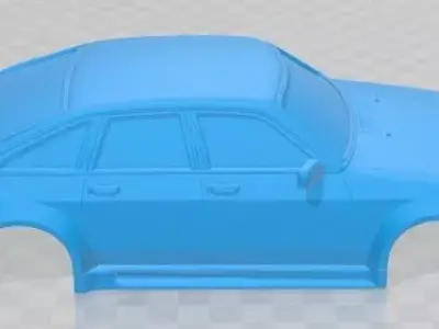 Citroen GS Tuning Prrintable Body Car 3D print model
