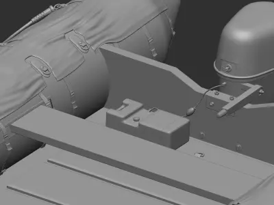 Inflatable Lifeboat 3D Printable 3D print model