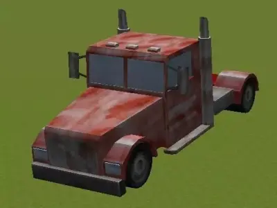 TRUCKS OLD 3D model