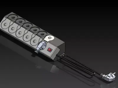 Commel Socket Design Challenge Free 3D model