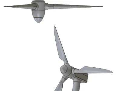 wind turbine 3D print model purchase