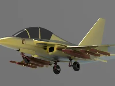 Yakovlev Yak-130 3D print model