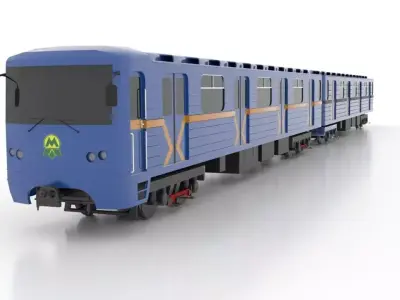 Subway Train 81-7080 1st Generation Low 3D Model Pack