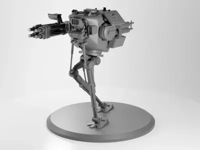 Fergus Imperial Military Mech Light Division 3D print model