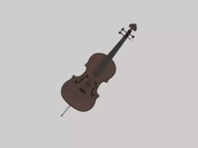 Cello 3D model
