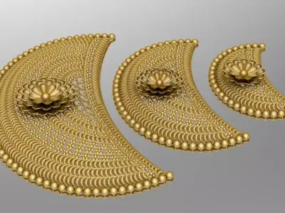 3size main arabic fusion part 3D print model
