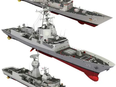 ROYAL AUSTRALIAN NAVY 3D model