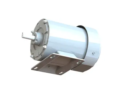 Electric Induction Motor  3D model