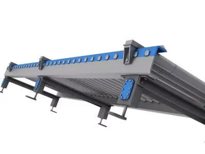 Driven roller conveyor 3D model