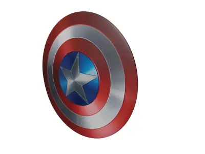 Captain America Shield 3D model purchase