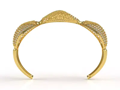 Art Deco Bracelet 48 3D print model