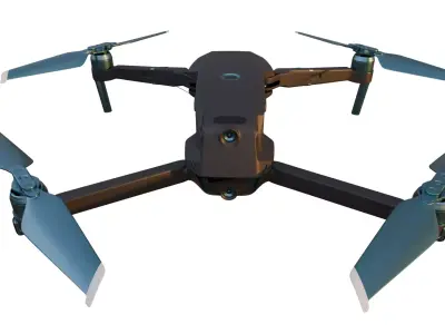 Quadcopter Drone E58  3D model