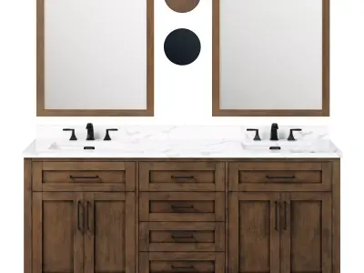 OVE Tahoe KIT 72 Vanity 3D model