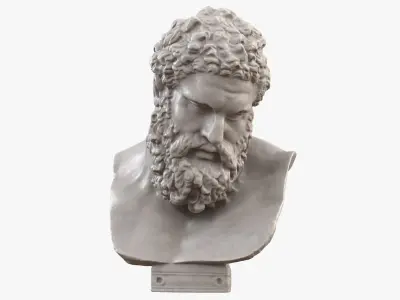 Hercules Farnese Bust 3D model