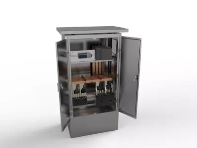 Low voltage switchgear 3D model