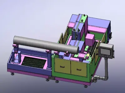 Silicon Rod Ring Wire Cutter 3D model