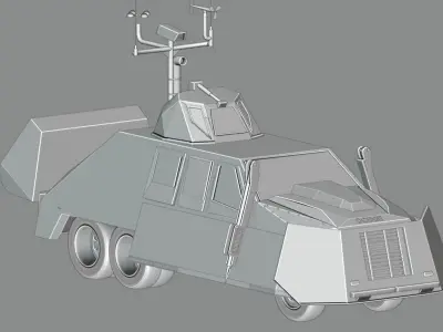 The Tiv 2 2009 Free low-poly 3D model
