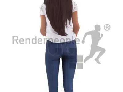 Yasmin Animated 002 Standing