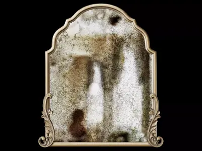 somuchbetterwithage french gold mirror 3D model