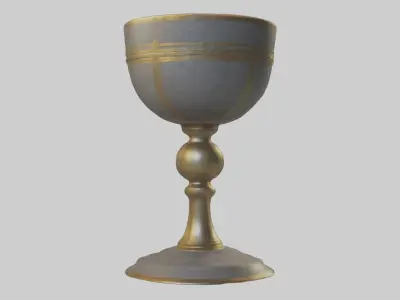 Chalice Model 1 Low-poly 3D model