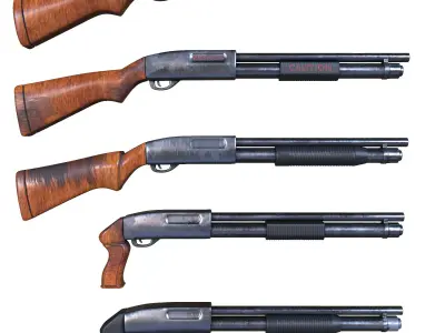 shotgun pack 2 3D model