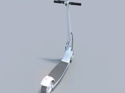 Scooter electric Low-poly 3D model purchase