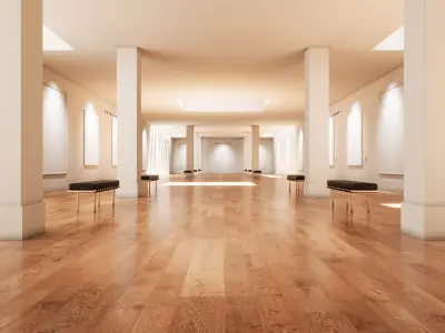 Art Gallery 003 UE4 3D model purchase