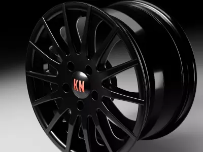KN Forged Heritage Rim 17 8J ET48 vol2 3D model