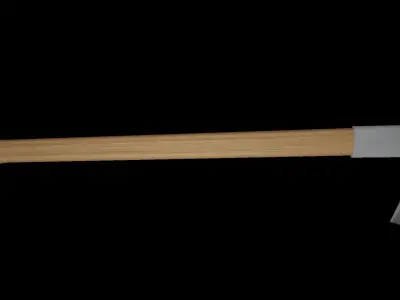 Fire Axe Free low-poly 3D model get
