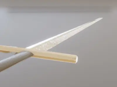 Late 13th Century Longsword Free low-poly 3D model