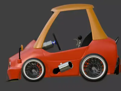 Mini Go-Kart  3D model