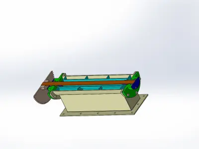 ROTARY AIRLOCK 3D model
