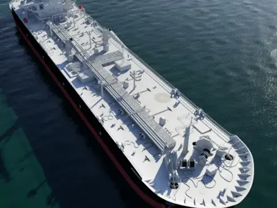 Peak Oil - Oil Tanker - AbQaiq 3D model