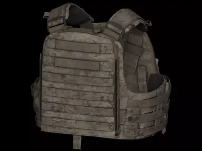 Crye CPC and NCPC Low-poly 3D model