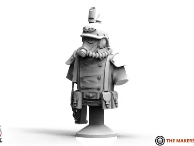 Valour Korps - Bust 3D print model