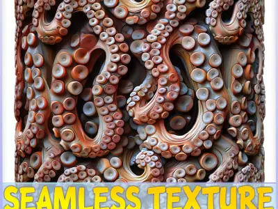 Octopus Seamless Texture Texture from CGTrader
