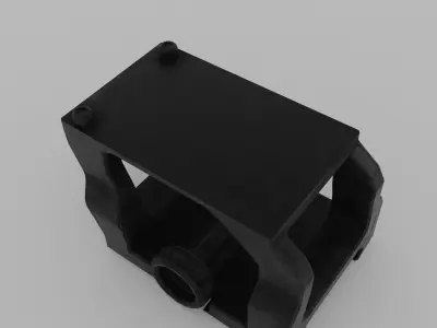 Scalarworks LEAP RMR Red Dot Mount Low-poly 3D model