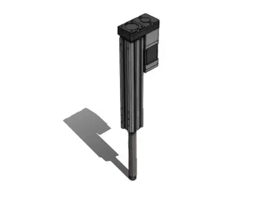 Cilindro Eletrico SMC LEY40B 200B Electric Cylinder 3D model