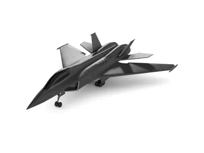 Warfare Aircraft 3D model
