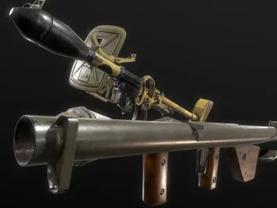 WW2 Rocket Launcher Weapons PACK
