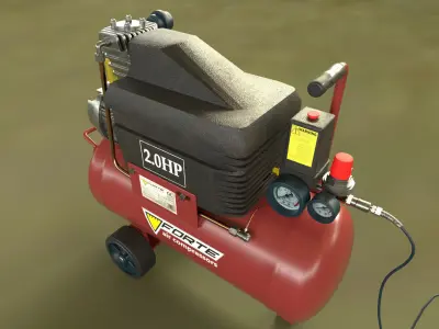 Compressor 3ds Max  fbx Free 3D model