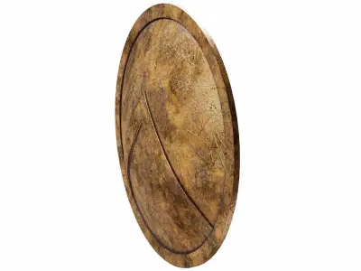 Spartan shield 3D model