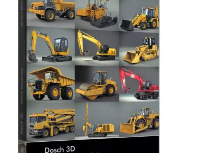 Dosch 3D - Heavy Machines 3D model