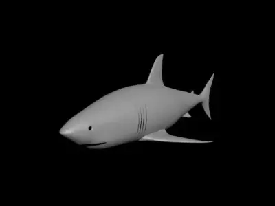  sea shark  3D model