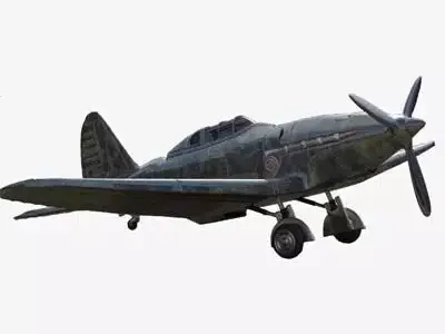  Sukhoi SU-1 plane 3D model