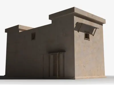 Arab x46 Low-poly 3D model
