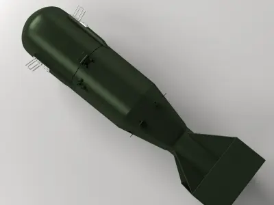 Atomic Bomb 3D model purchase