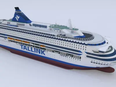 Silja Europa - Tallink 3D model