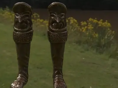 Eagle Boots 3D model